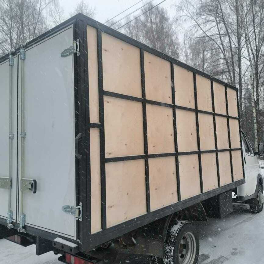 Каркас под тент на Газель с задними воротами