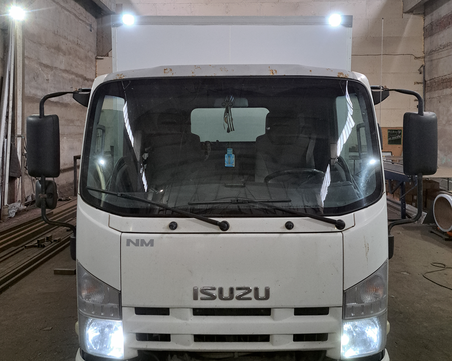 Автофургоны производство фургонов на ISUZU Промтоварный фургон на ISUZU